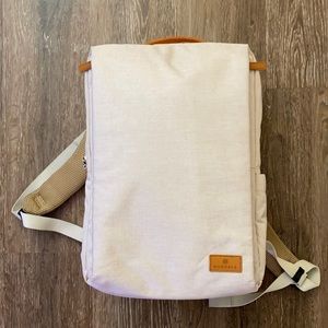 Beige Nordace backpack